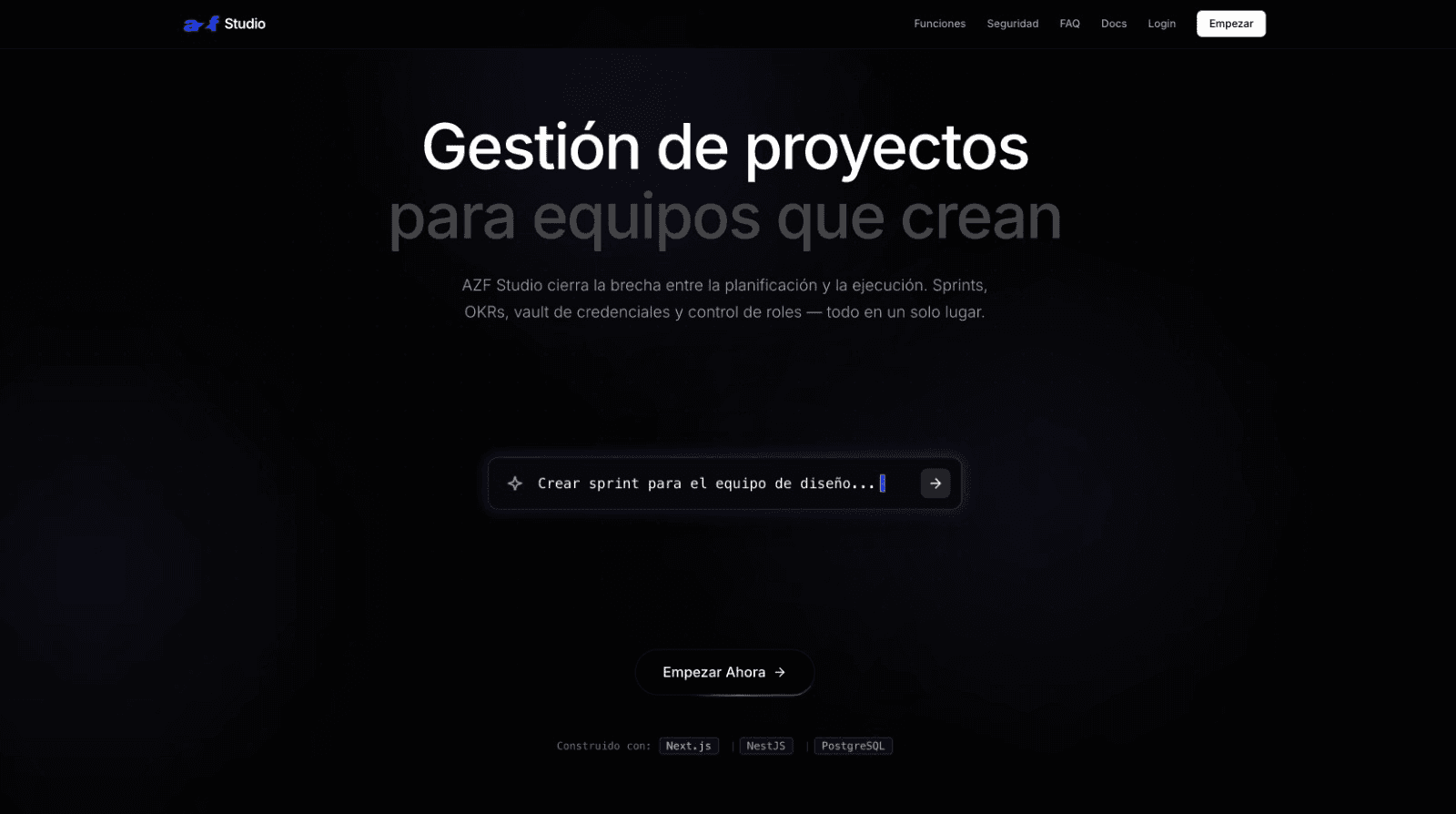 AZF Studio — Vista 1